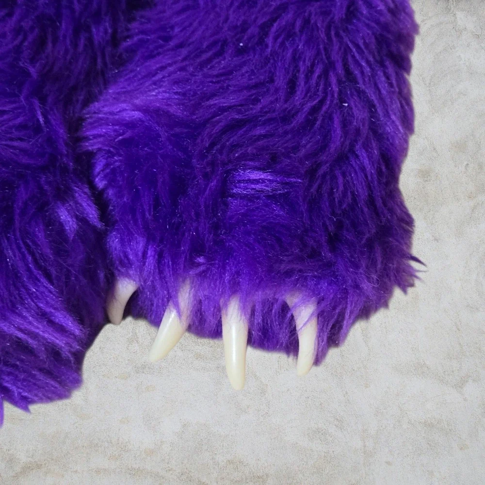Fuggler Purple Clawey Spin Master Monster Toy Plush Stuffed Animal Rare 12